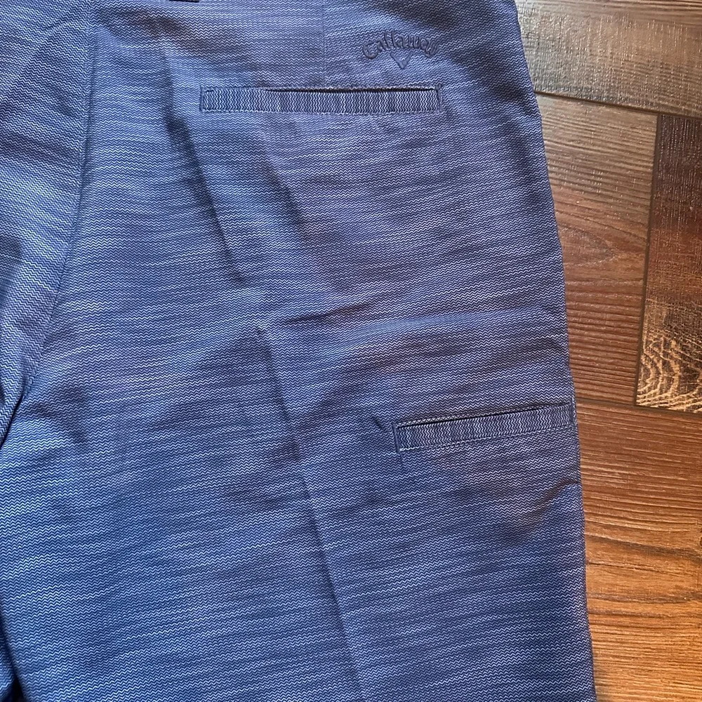Callaway Navy Chevron Golf Shorts